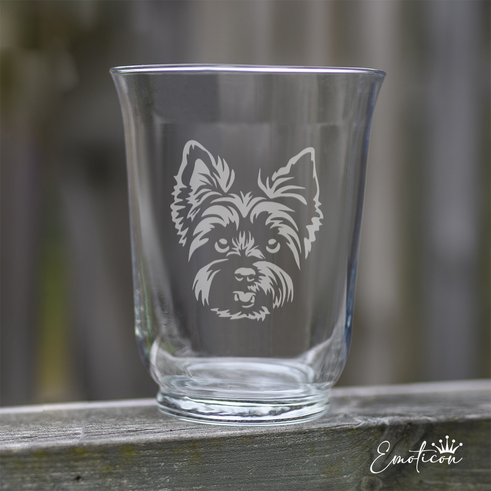 Vas/ljuslykta yorkshireterrier