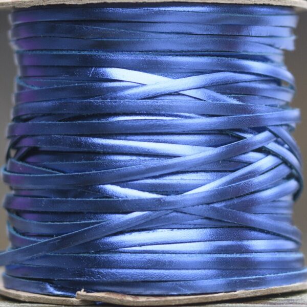 Känguruläder, yale blue foil