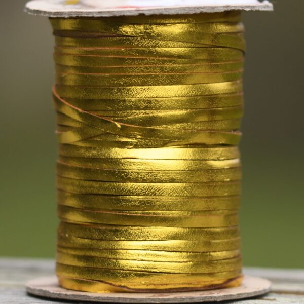 Känguruläder, yellow foil