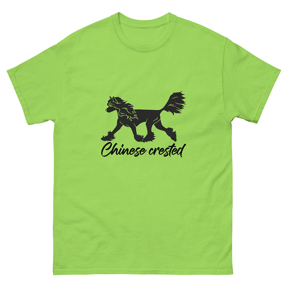 T-shirt chinese crested dog