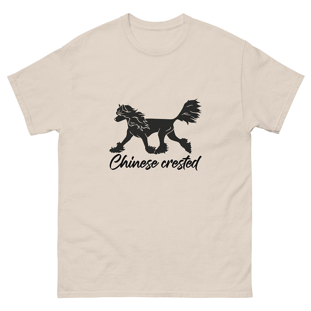 T-shirt chinese crested dog