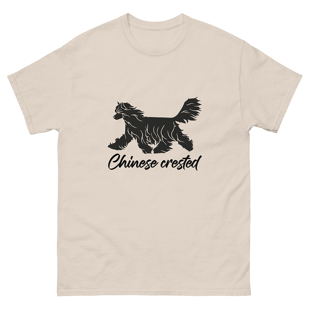 T-shirt chinese crested dog