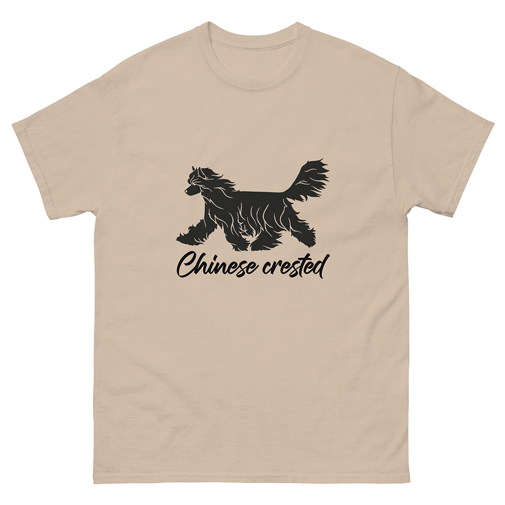 T-shirt chinese crested dog