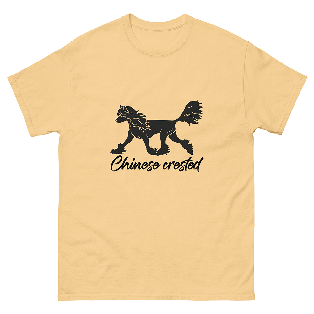 T-shirt chinese crested dog