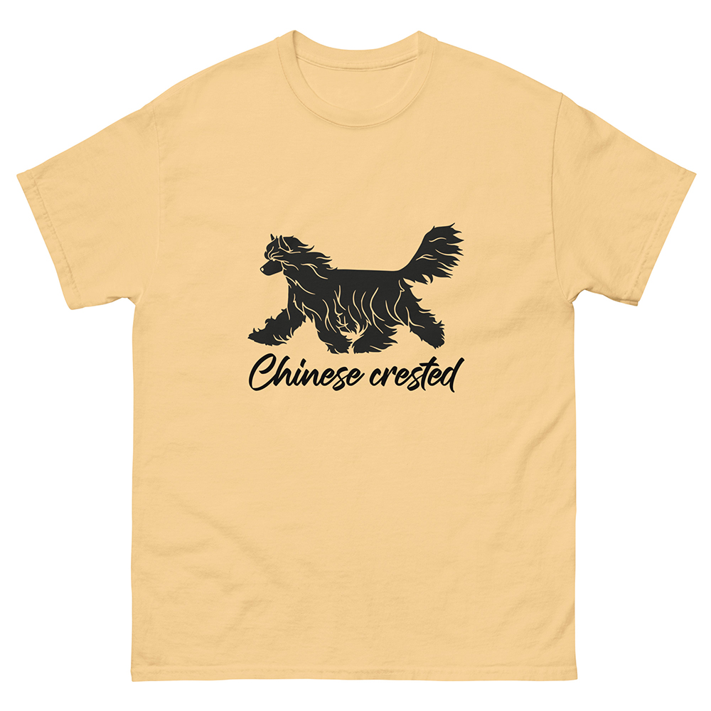 T-shirt chinese crested dog