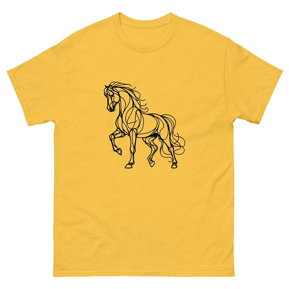 T-shirt häst