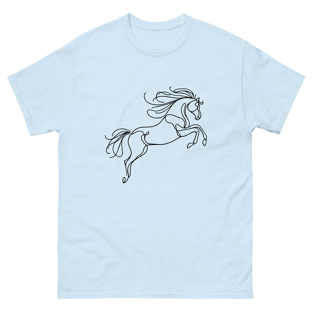 T-shirt häst