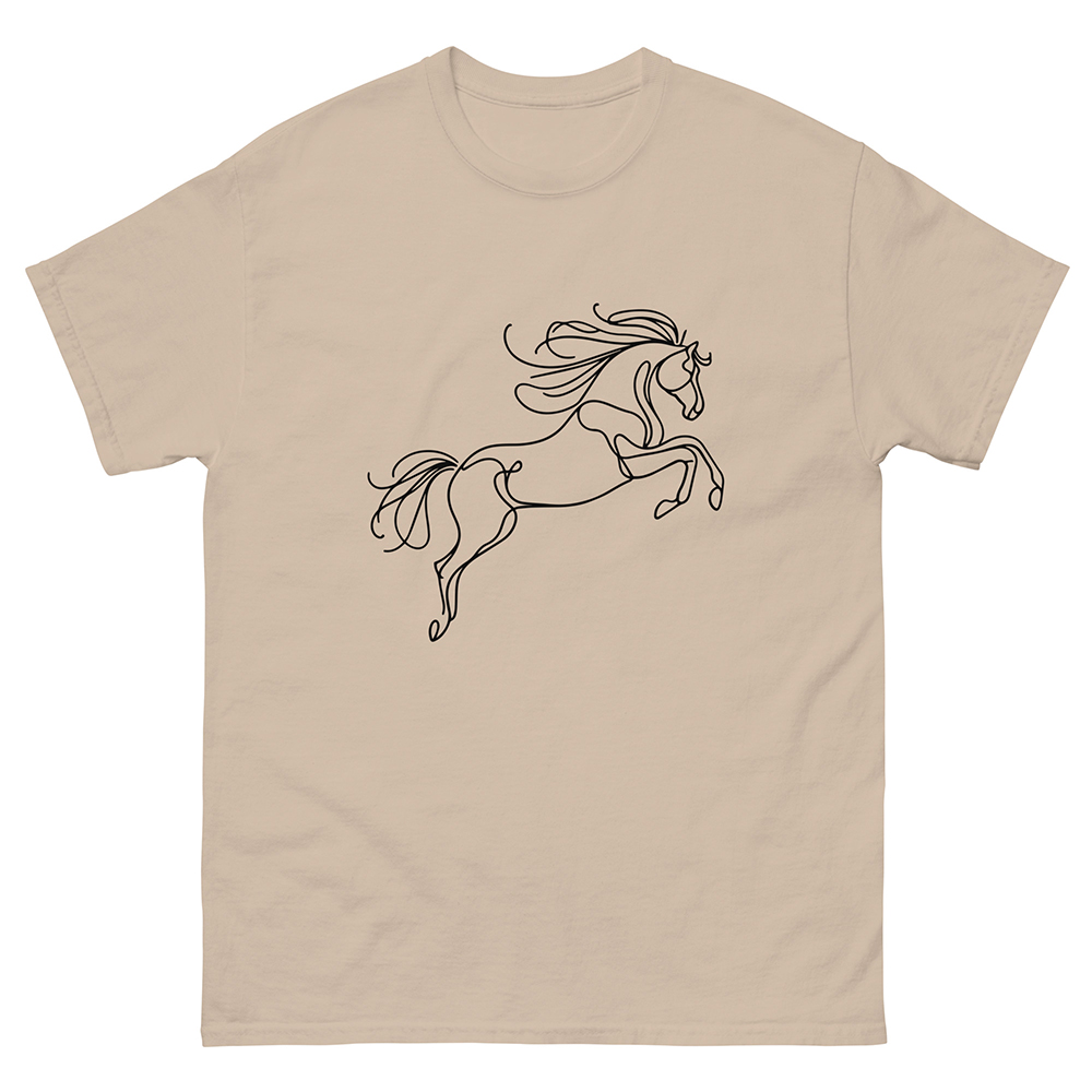 T-shirt häst