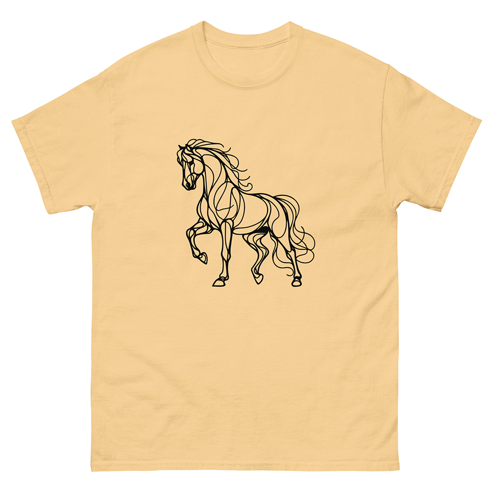 T-shirt häst