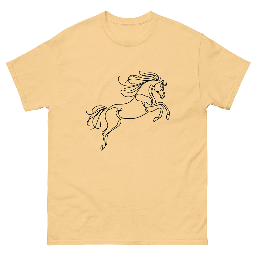 T-shirt häst