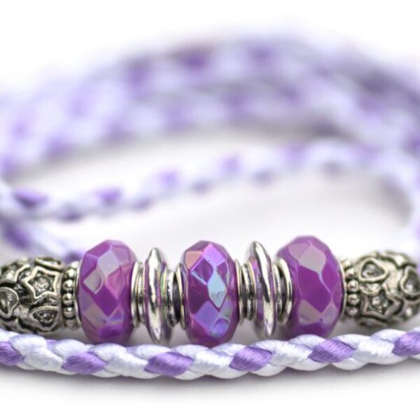 Utställningskoppel i satin 85 cm