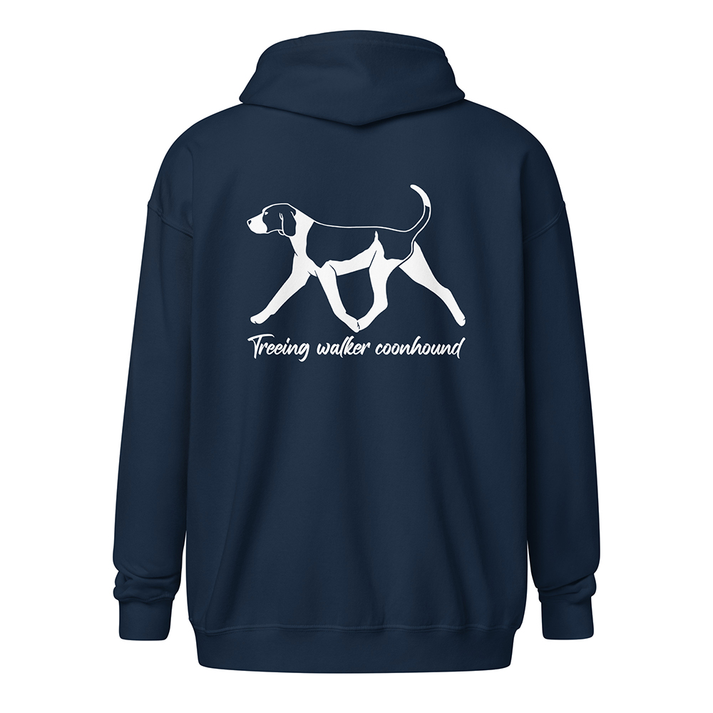 Hoodie treeing walker coonhound