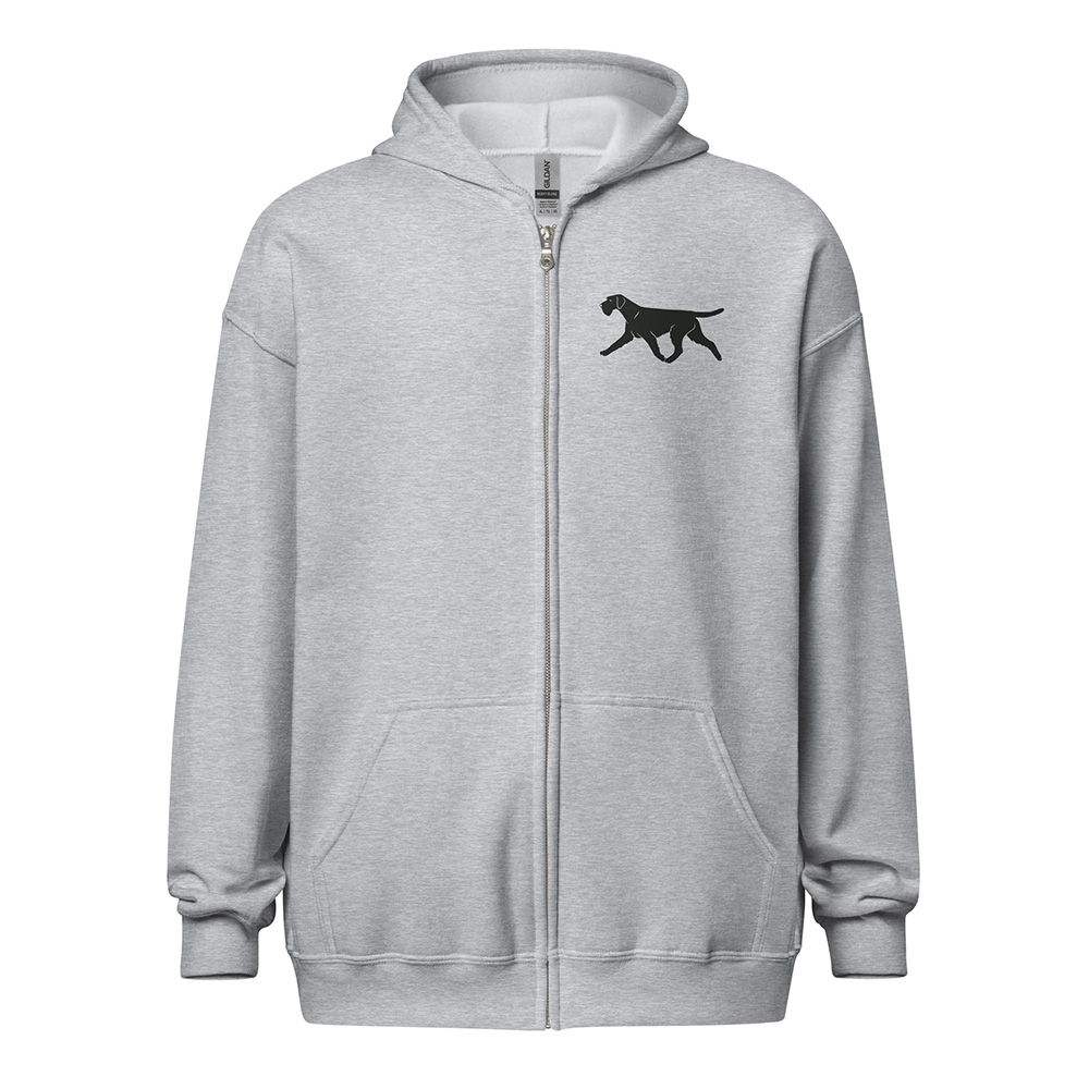Hoodie strävhårig vorsteh