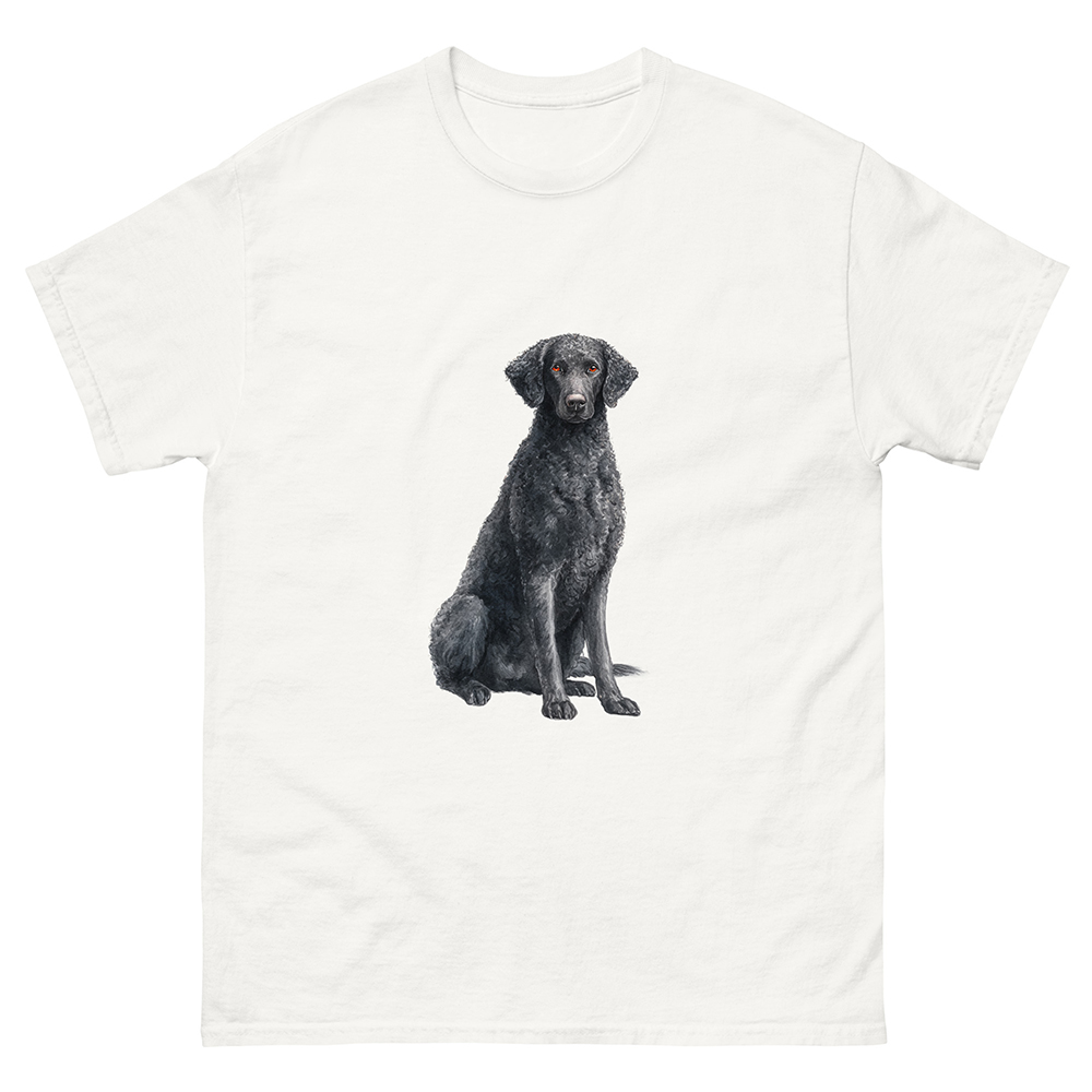 T-shirt curly coated retriever