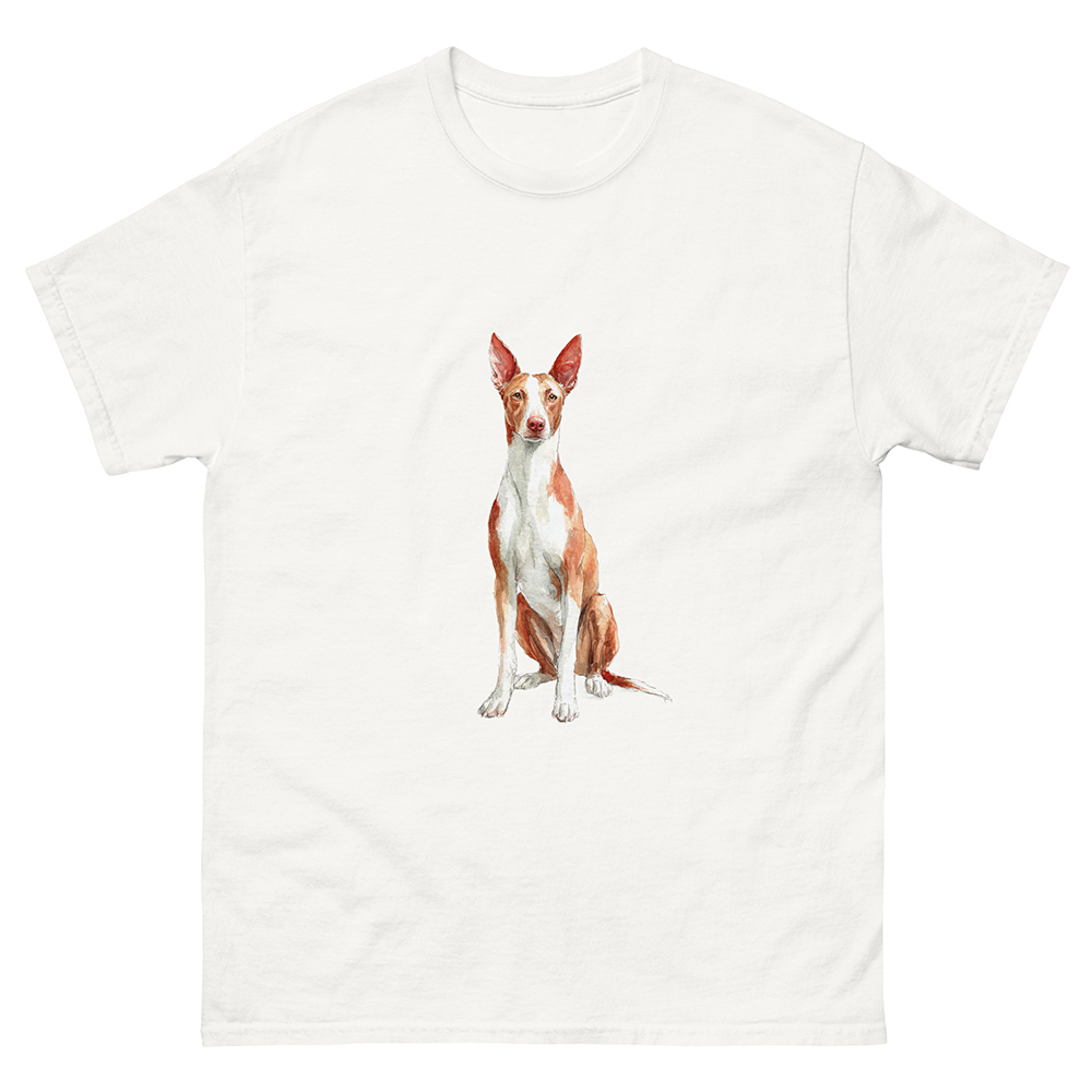 T-shirt podenco ibicenco, korthårig