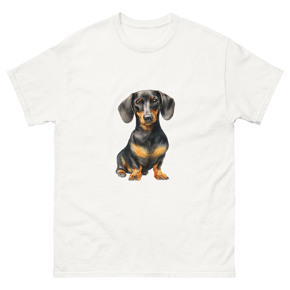 T-shirt korthårig tax