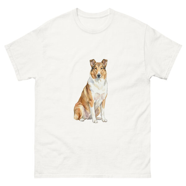 T-shirt collie, korthårig