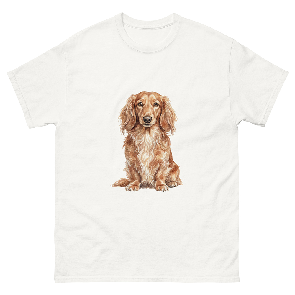 T-shirt långhårig tax