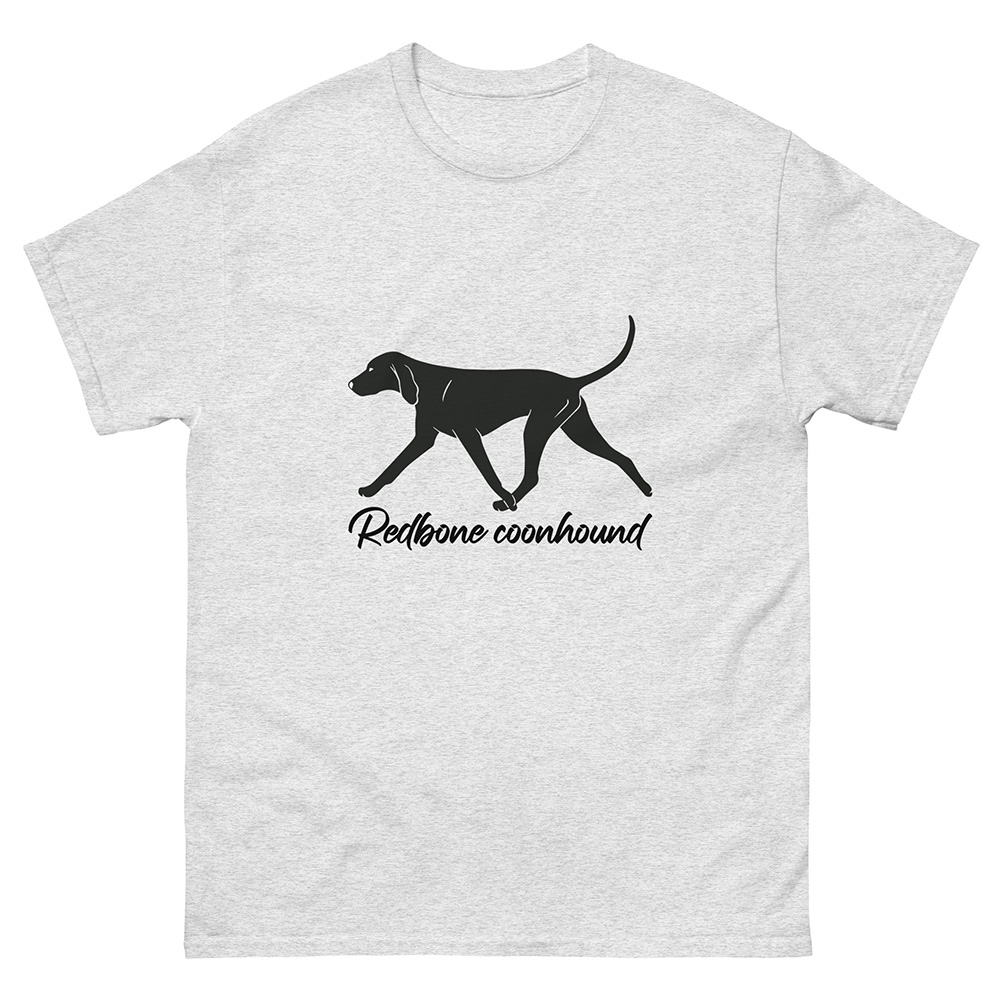T-shirt redbone coonhound