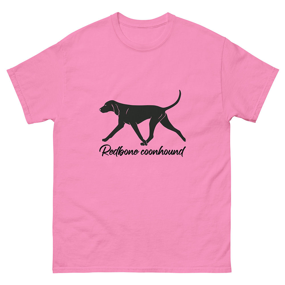 T-shirt redbone coonhound