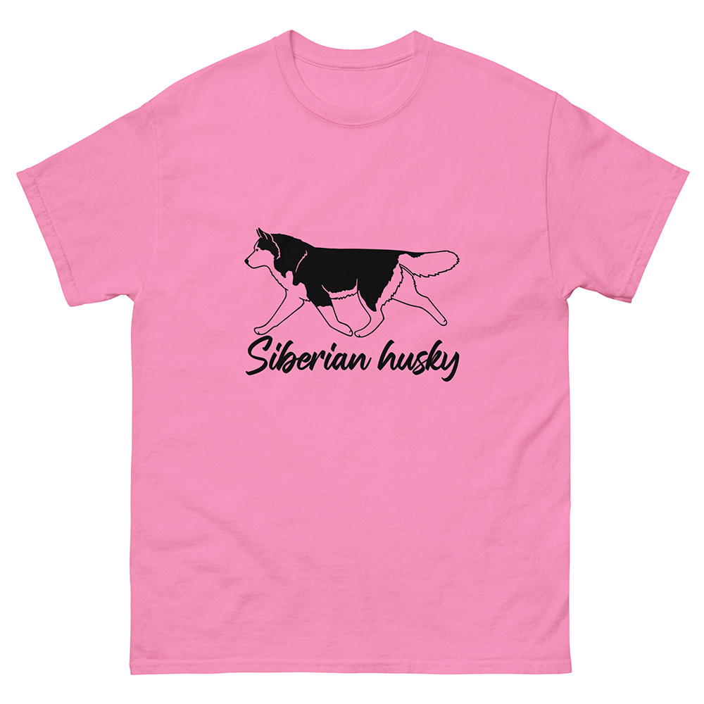 T-shirt siberian husky