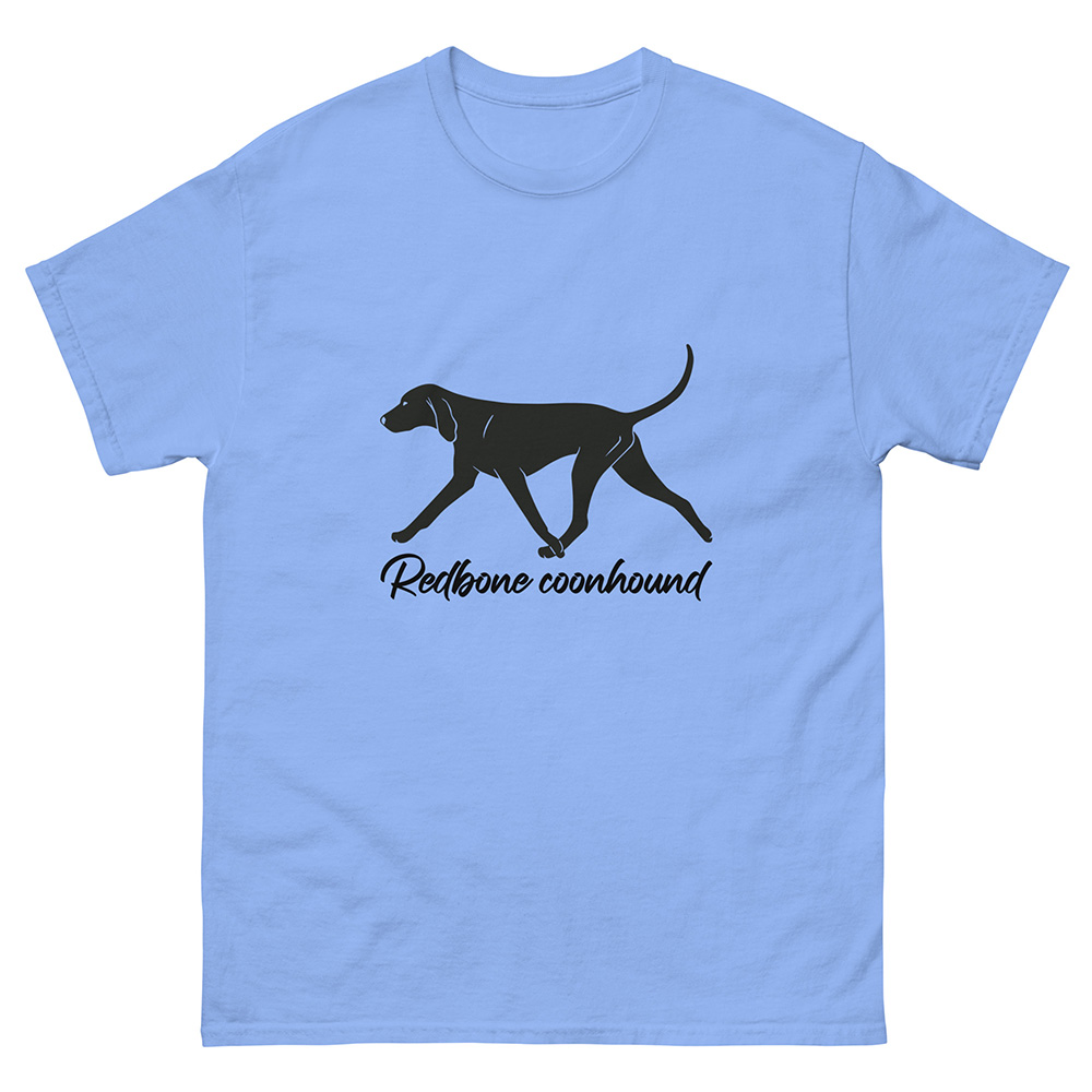 T-shirt redbone coonhound