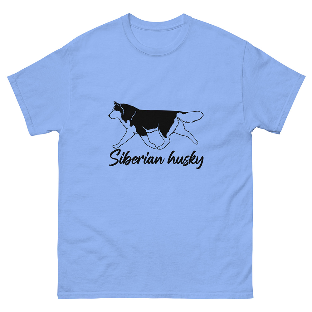 T-shirt siberian husky
