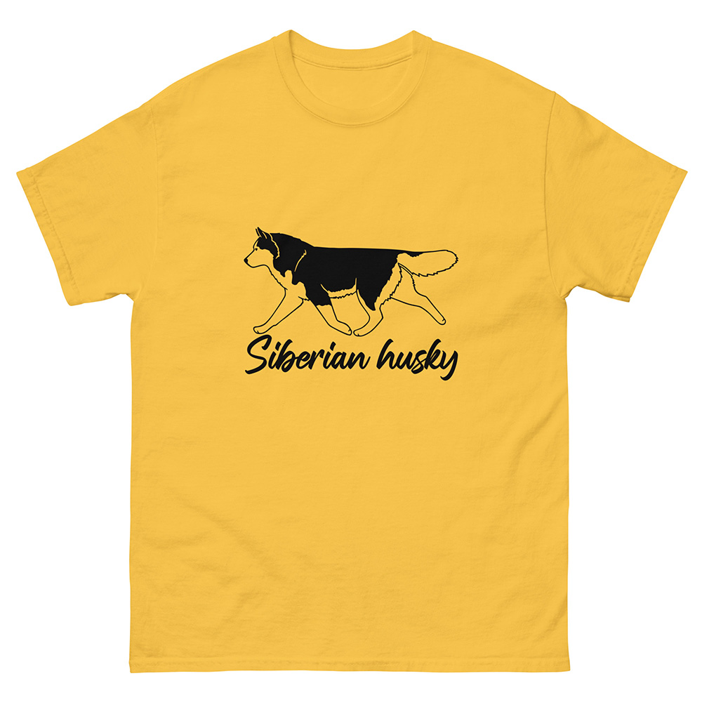 T-shirt siberian husky