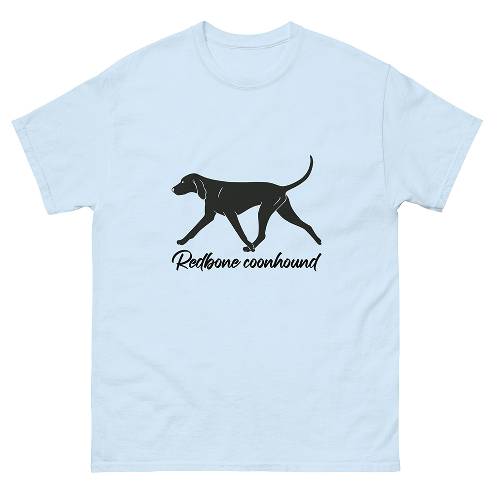 T-shirt redbone coonhound