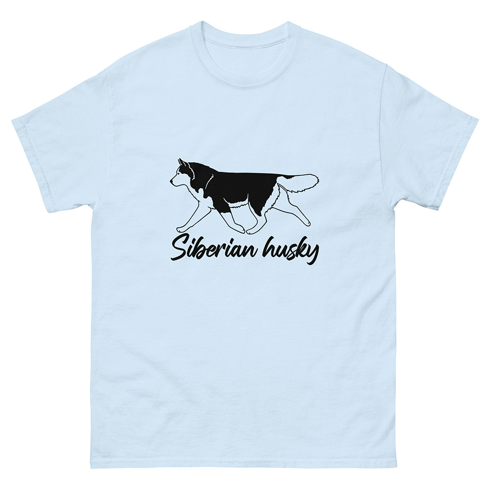 T-shirt siberian husky