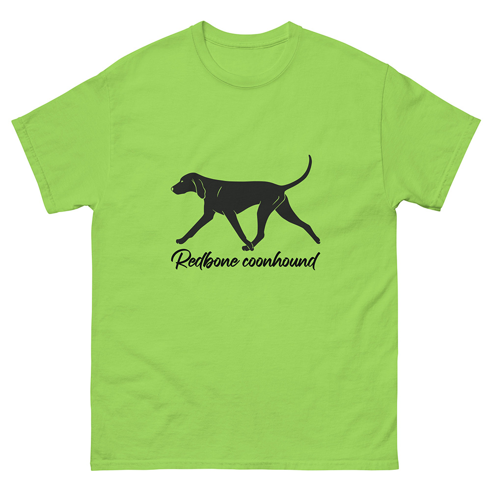 T-shirt redbone coonhound
