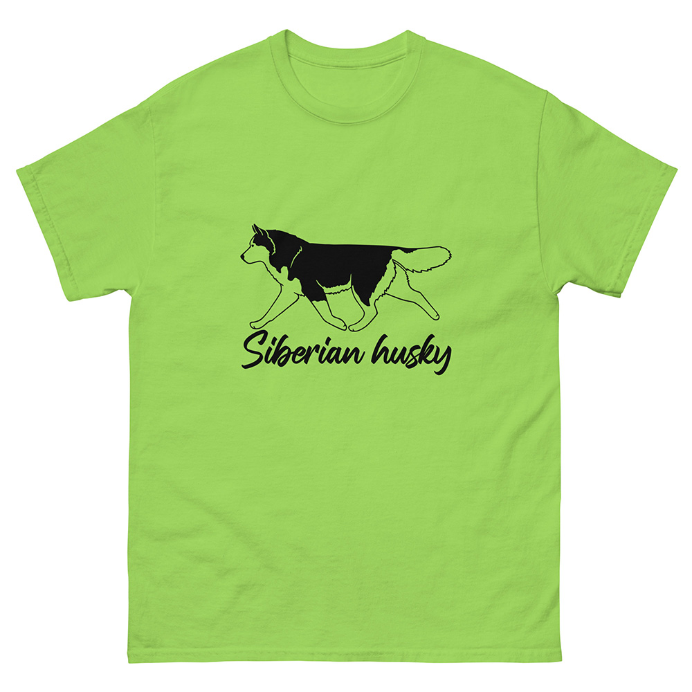 T-shirt siberian husky