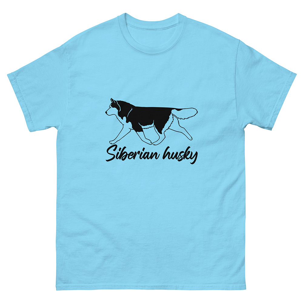 T-shirt siberian husky