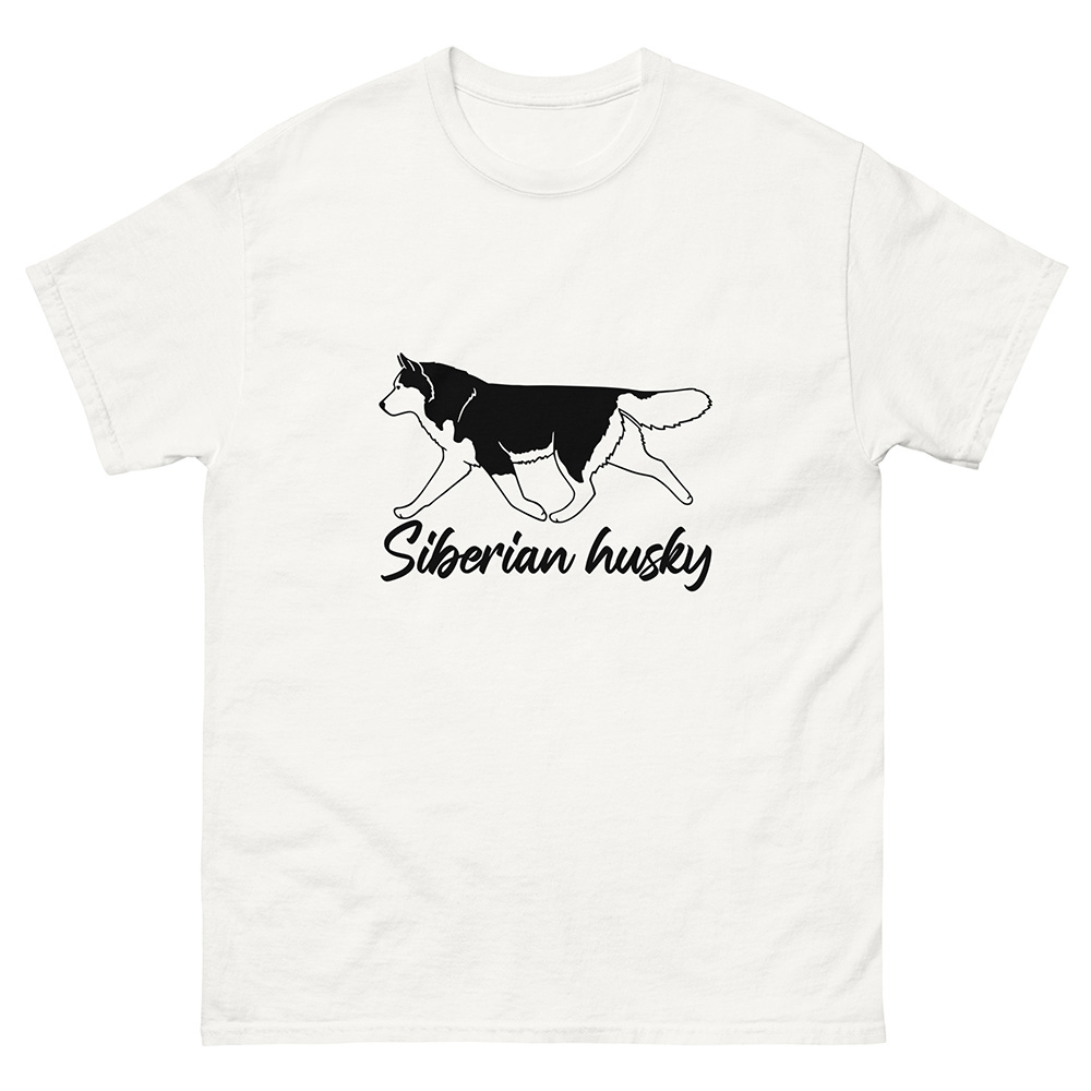 T-shirt siberian husky