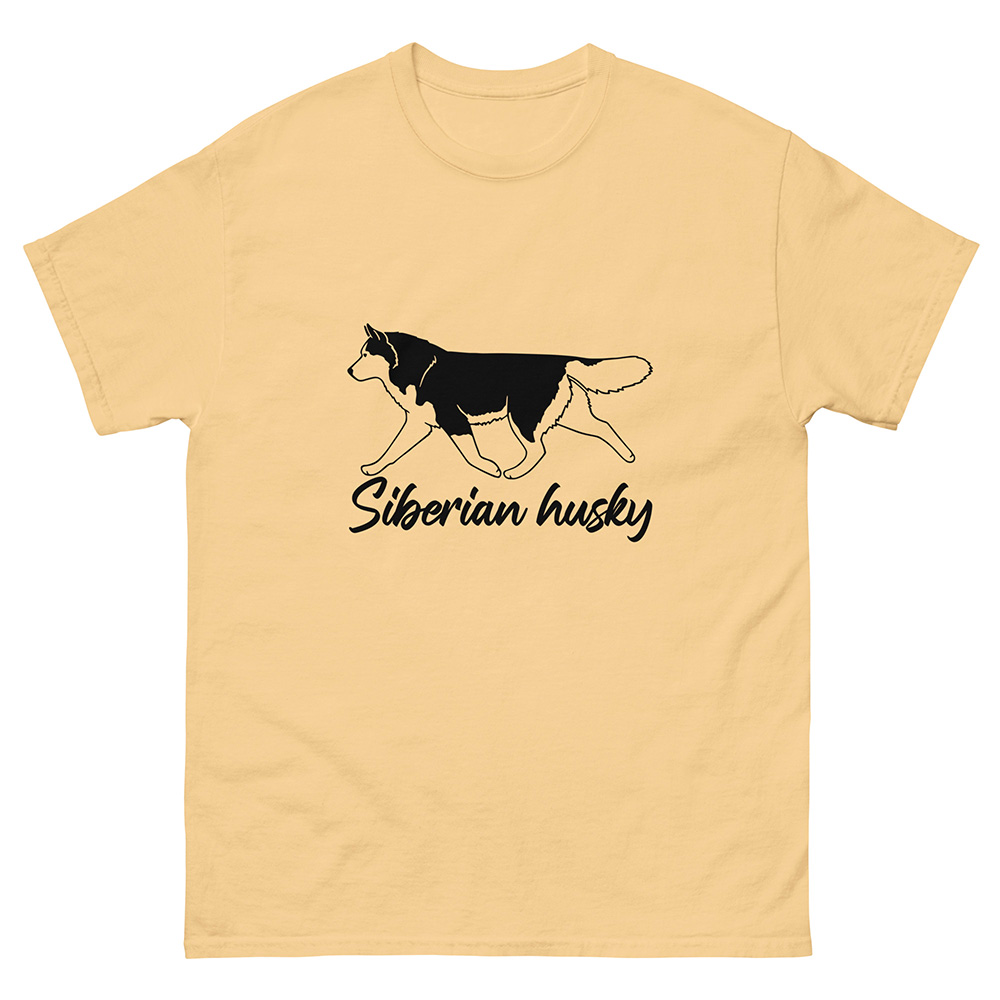 T-shirt siberian husky