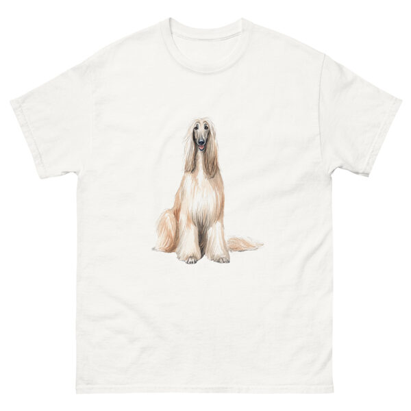 T-shirt afghanhund
