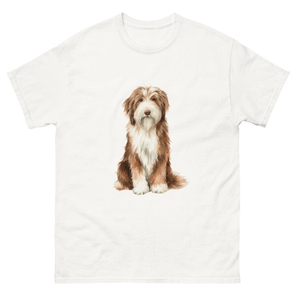 T-shirt bearded collie