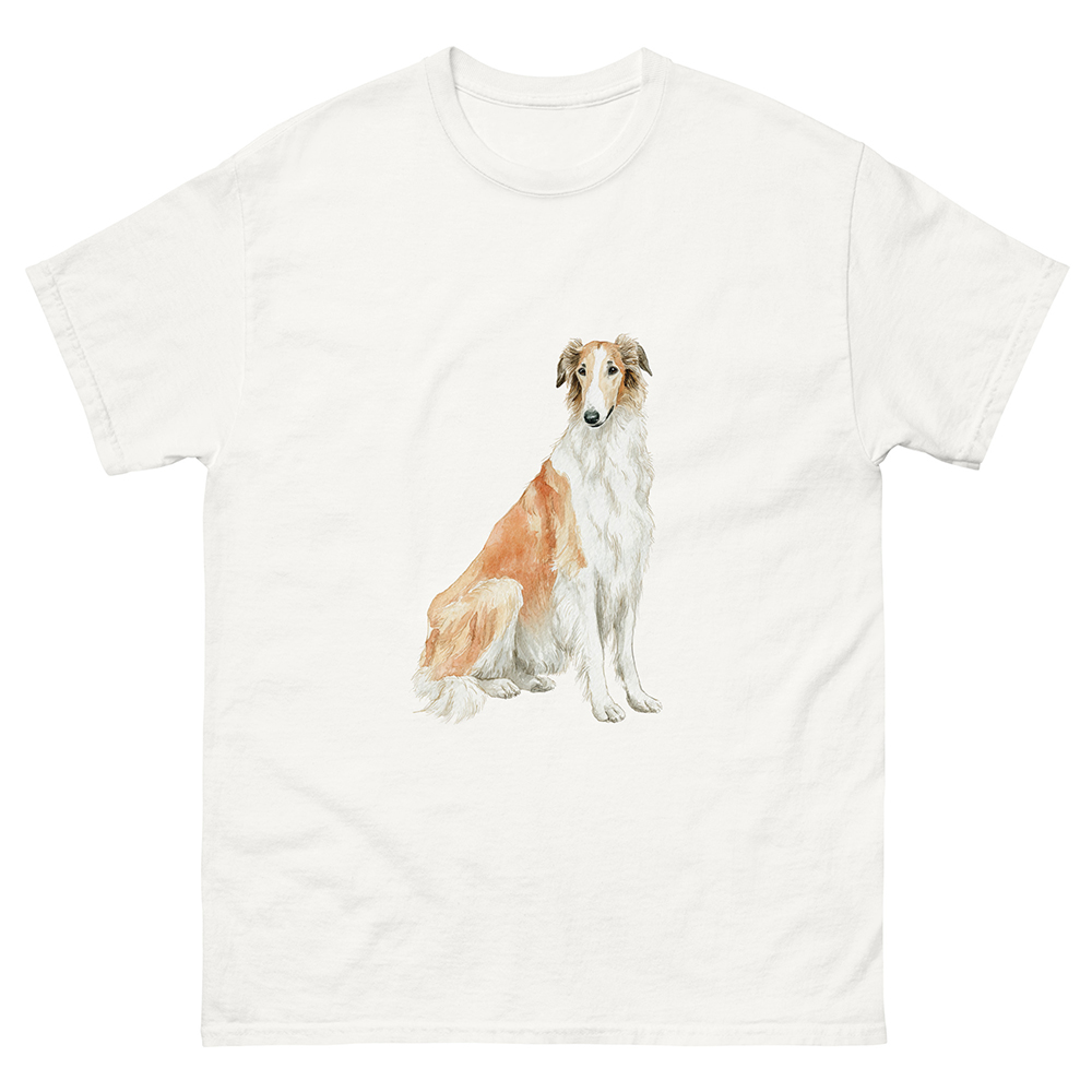 T-shirt borzoi