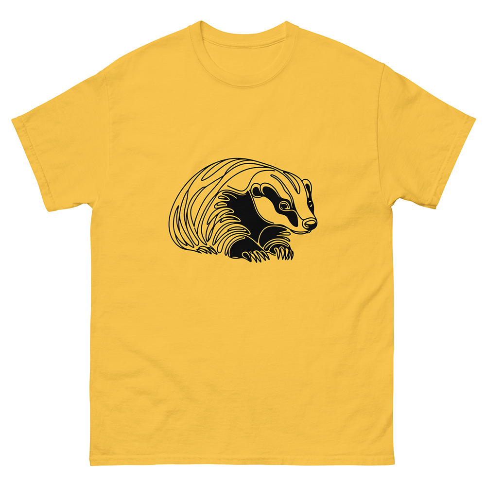 T-shirt grävling