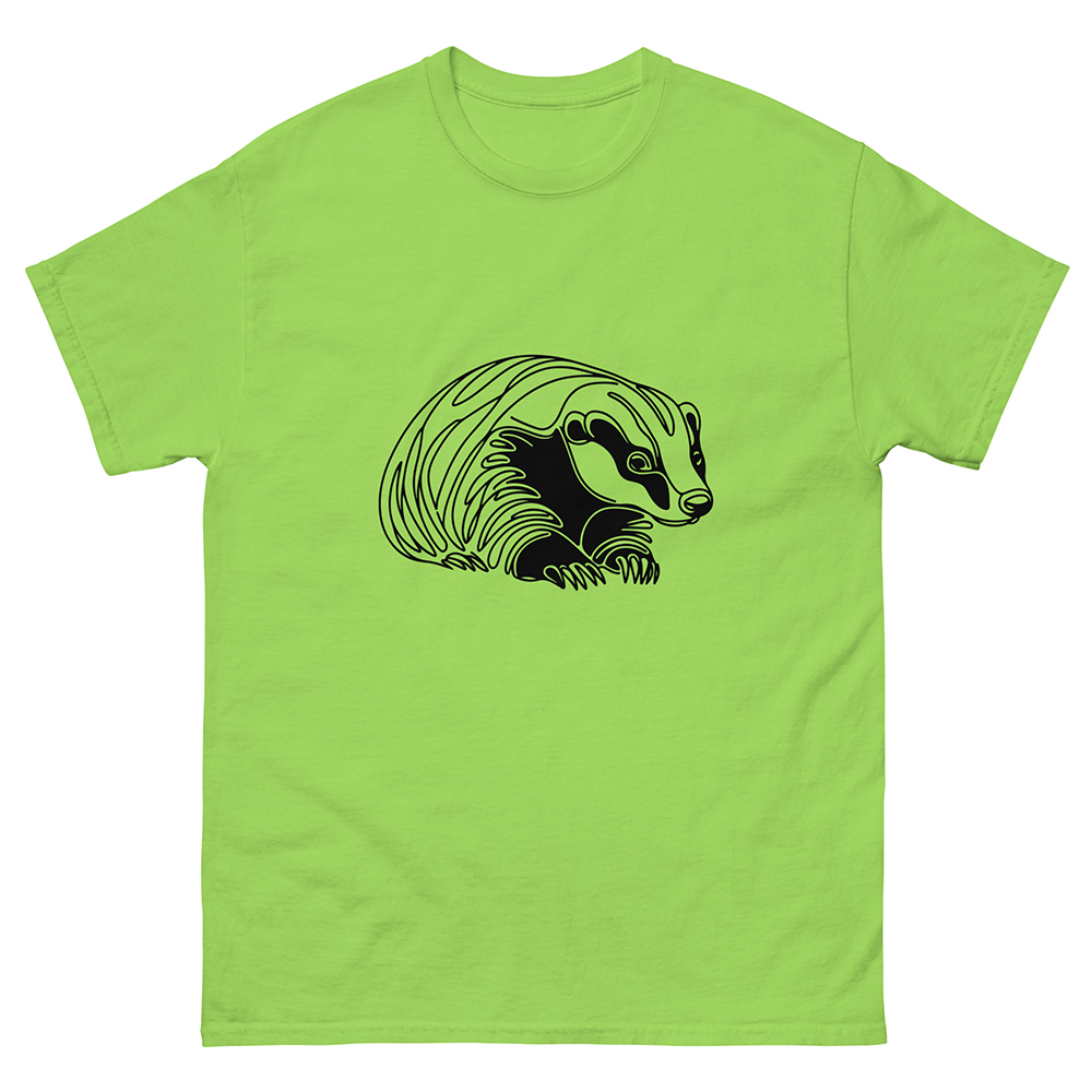 T-shirt grävling
