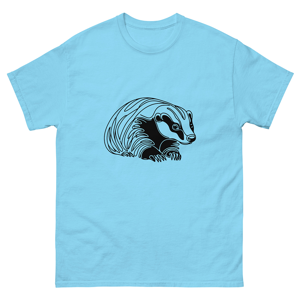 T-shirt grävling