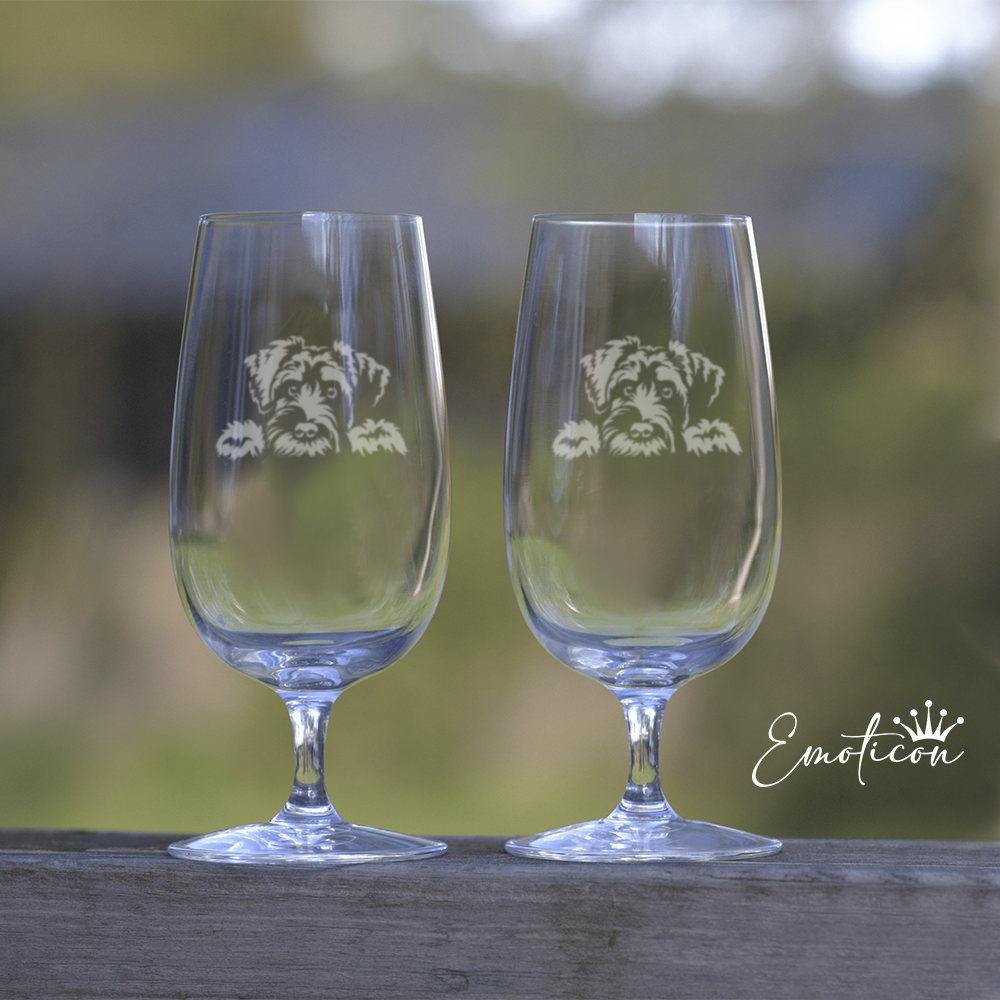 Ölglas schnauzer