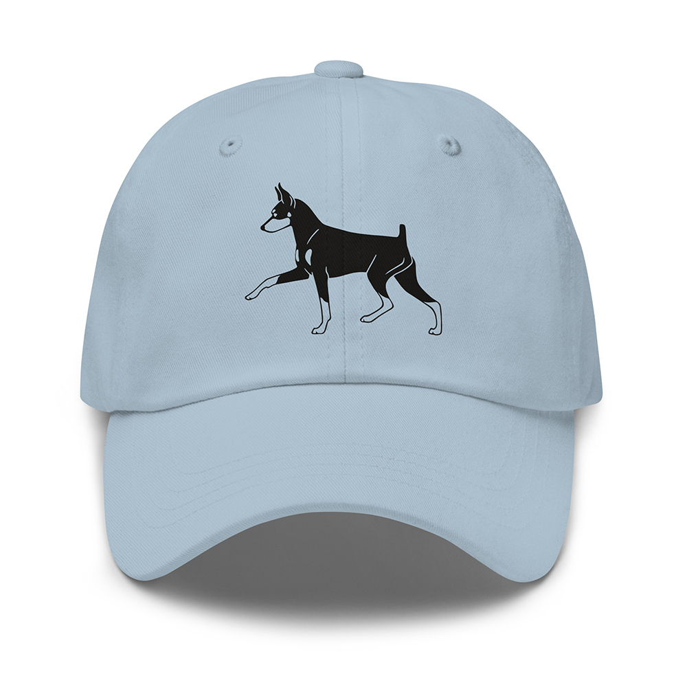 classic-dad-hat-light-blue-Dvärgpinscher 936
