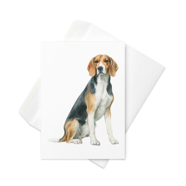 Vikt kort med american foxhound