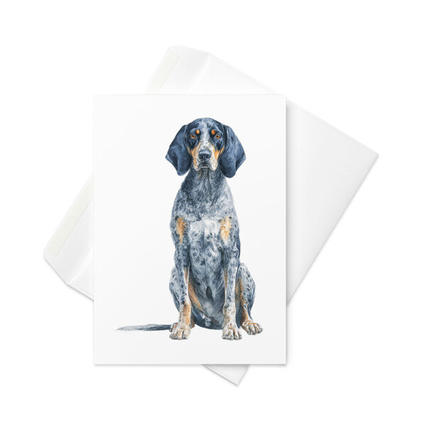 Vikt kort med bluetick coonhound