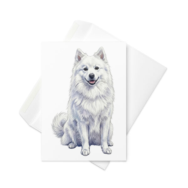 Vikt kort med dansk spids