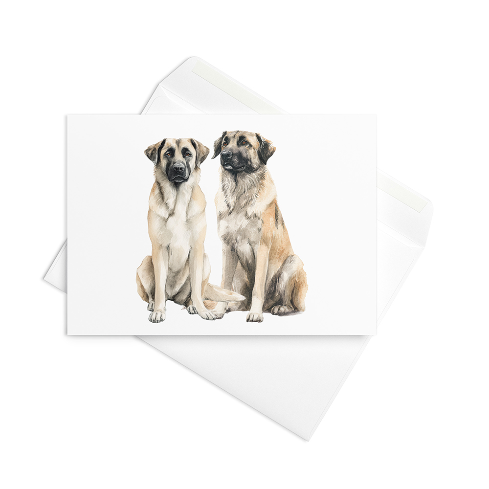 Vikt kort med kangal çoban köpegi