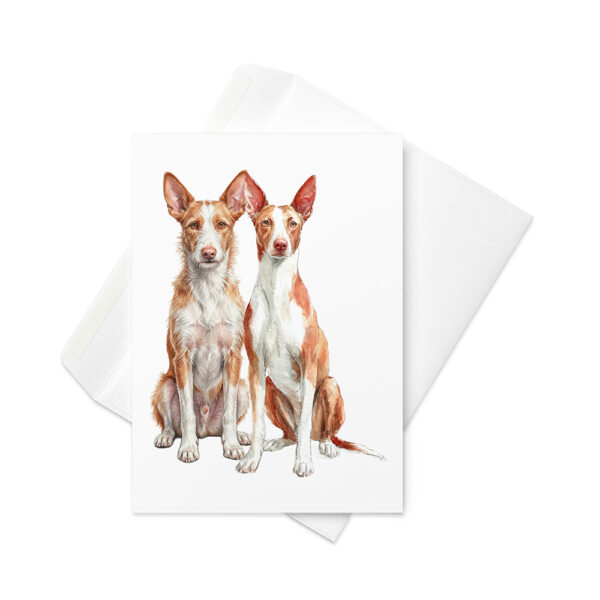 Vikt kort med podenco ibicenco