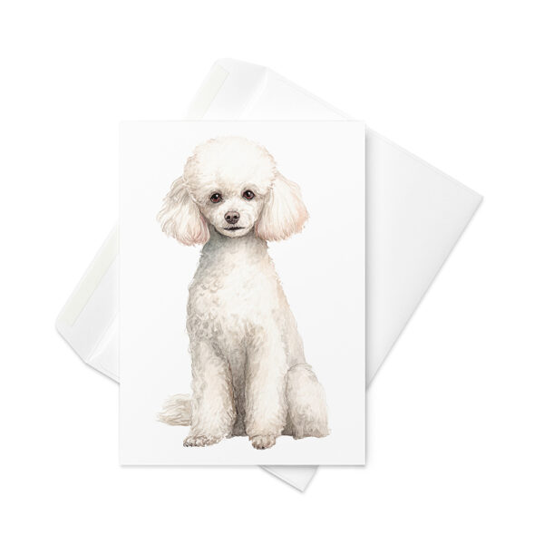 Vikt kort med toypudel