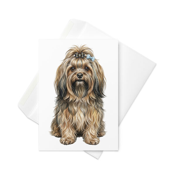 Vikt kort med russkaja tsvetnaja bolonka